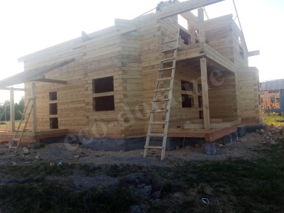 Дом из клееного бруса под ключ в Королёве