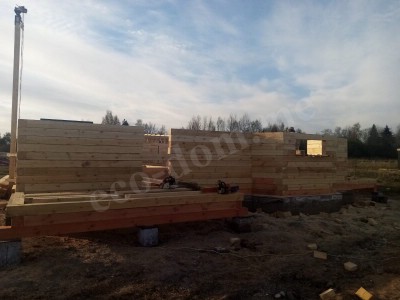 Дом из клееного бруса под ключ в Королёве