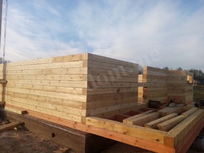 Дом из клееного бруса под ключ в Королёве