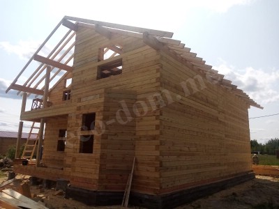 Дом из клееного бруса под ключ в Люберцах
