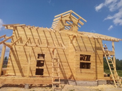 Дом из клееного бруса под ключ в Люберцах