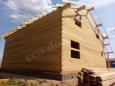 Дом из клееного бруса под ключ в Люберцах