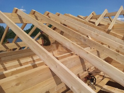 Дом из клееного бруса под ключ в Нижнекамске