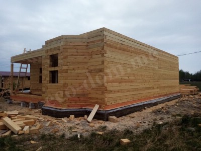 Дом из клееного бруса под ключ в Петрозаводске