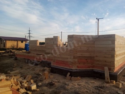 Дом из клееного бруса под ключ в Петрозаводске