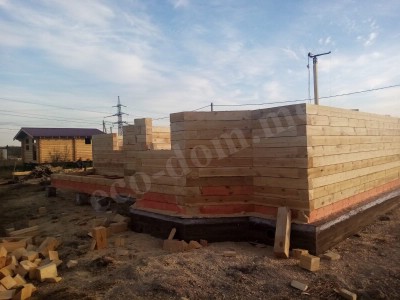 Дом из клееного бруса под ключ в Петрозаводске