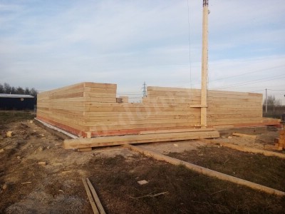 Дом из клееного бруса под ключ в Петрозаводске