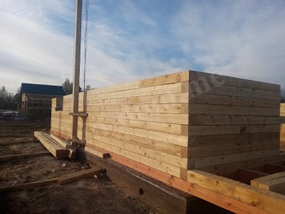 Дом из клееного бруса под ключ в Петрозаводске