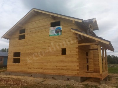 Дом из клееного бруса под ключ в Старом Осколе