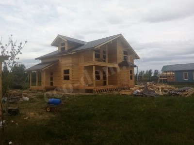 Дом из клееного бруса под ключ в Старом Осколе