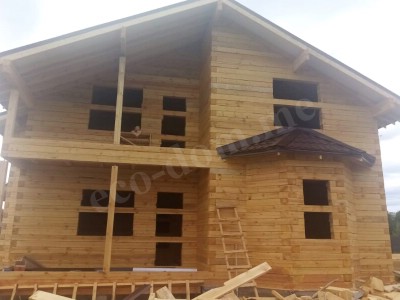 Дом из клееного бруса под ключ в Старом Осколе