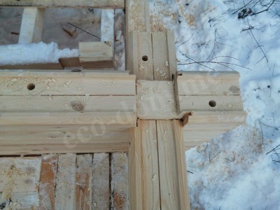 Дом из бруса под ключ в Астрахани