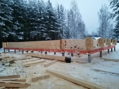 Дом из бруса под ключ в Астрахани