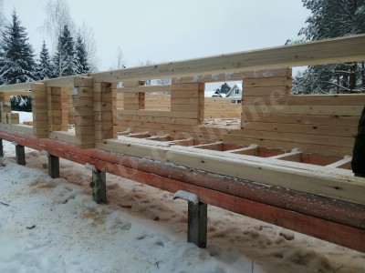 Дом из бруса под ключ в Астрахани