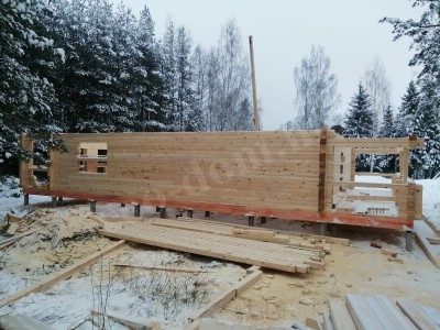 Дом из бруса под ключ в Георгиевске