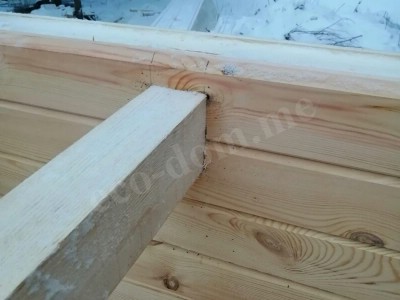 Дом из бруса под ключ в Георгиевске