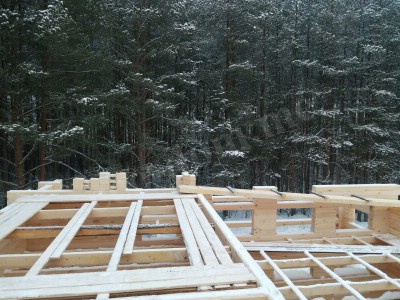 Дом из клееного бруса под в Астрахани