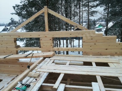 Дом из клееного бруса под в Астрахани