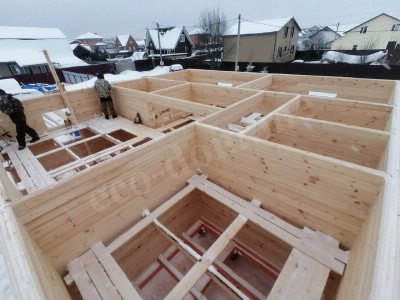 Дом из бруса под ключ в Петрозаводске