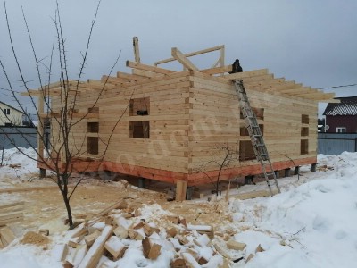 Дом из бруса под ключ в Петрозаводске