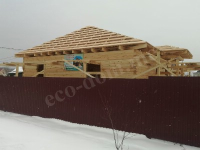 Дом из бруса под ключ в Петрозаводске