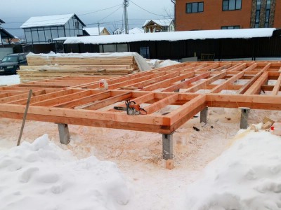 Дом из бруса под ключ в Губкине