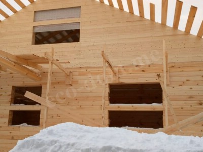 Строительство домов под усадку в Белгороде