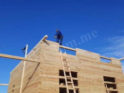 Дом из бруса под ключ в Мурино