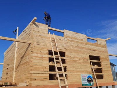 Дом из бруса под ключ в Мурино