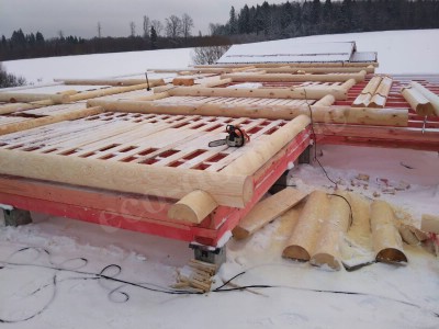 Дом из клееного бруса под ключ в Великом Новгороде