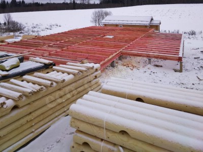 Дом из клееного бруса под ключ в Великом Новгороде