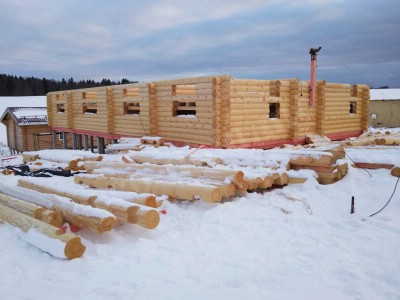 Дом из клееного бруса под ключ в Великом Новгороде