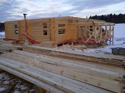 Дом из клееного бруса под ключ в Йошкар-Оле