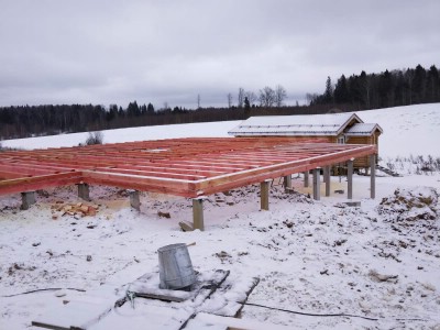 Дом из клееного бруса под ключ в Йошкар-Оле