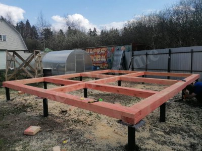 Дом из клееного бруса под ключ в Воронеже