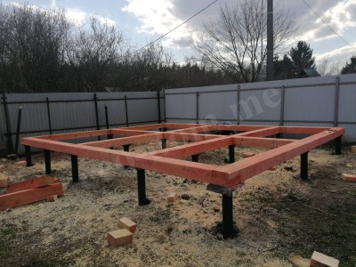 Дом из клееного бруса под ключ в Воронеже