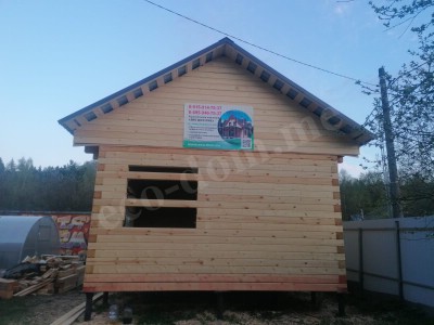 Дом из клееного бруса под ключ в Липецке