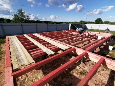 Дом из клееного бруса под ключ в Пушкино