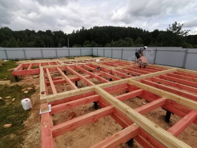 Дом из клееного бруса под ключ в Пушкино