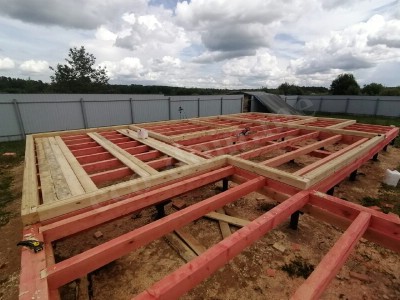 Дом из клееного бруса под ключ в Пушкино