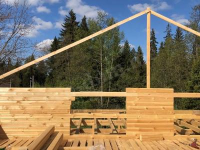 Дом из клееного бруса под ключ в Борисоглебске