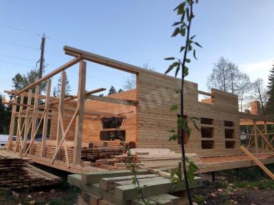 Дом из клееного бруса под ключ в Борисоглебске