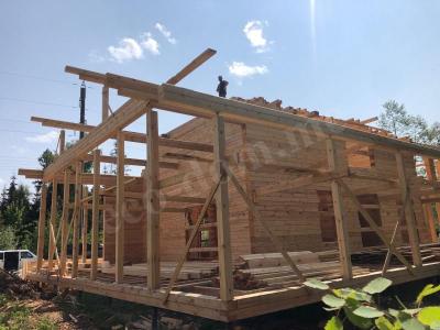 Дом из клееного бруса под ключ в Борисоглебске