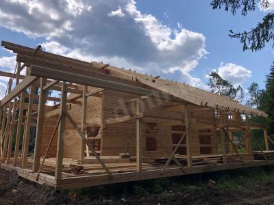 Дом из клееного бруса под ключ в Борисоглебске
