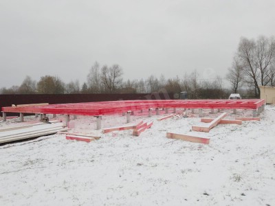 Дом из клееного бруса под ключ в Кисловодске