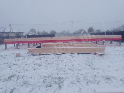 Дом из клееного бруса под ключ в Кисловодске