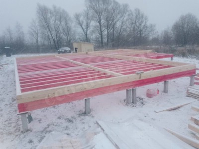 Дом из клееного бруса под ключ в Кисловодске