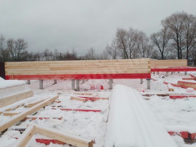 Дом из клееного бруса под ключ в Кисловодске