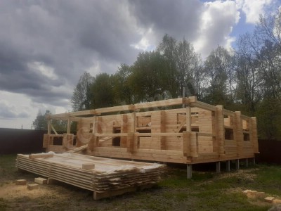 Дом из клееного бруса под ключ в Сыктывкаре