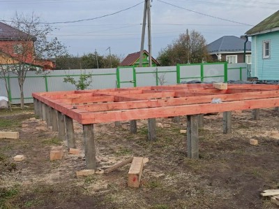 Строительство домов под усадку в Старом Осколе